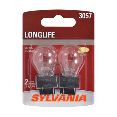 SYLVANIA 3057 Long Life Mini Bulb, 2 Pack